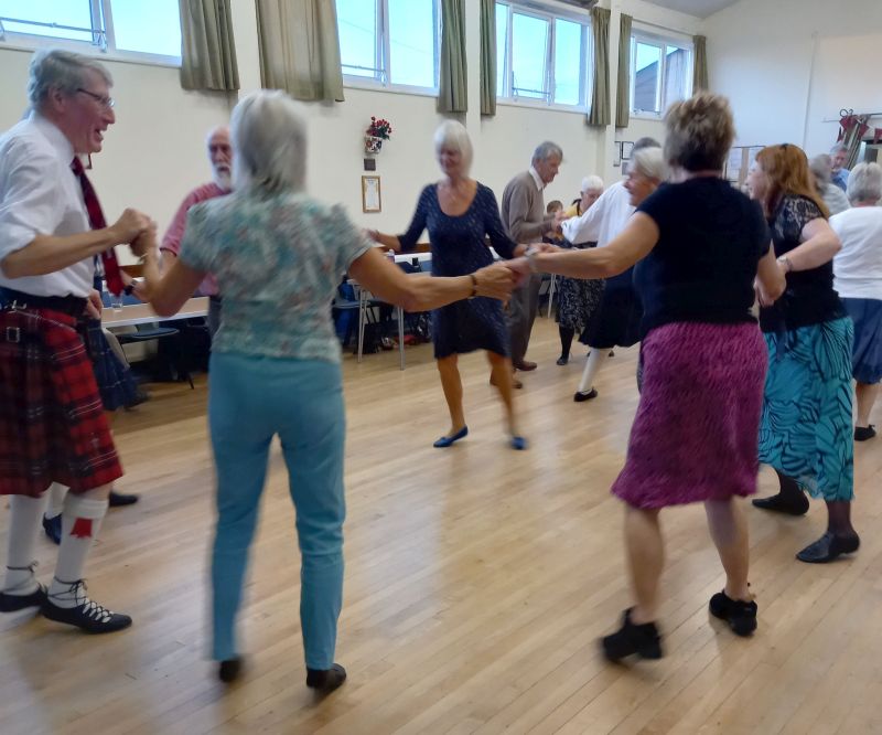 The Trevone Scottish Dancers