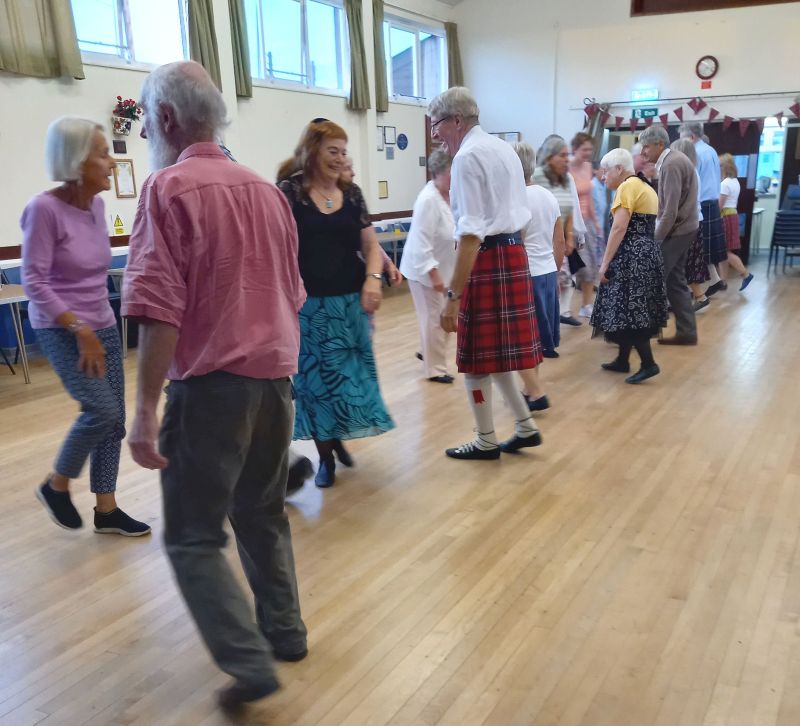 The Trevone Scottish Dancers